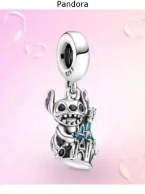 Pandora | Jewelry | Pandora Disney Charm Lilo Stitch Breaks The Castle ...